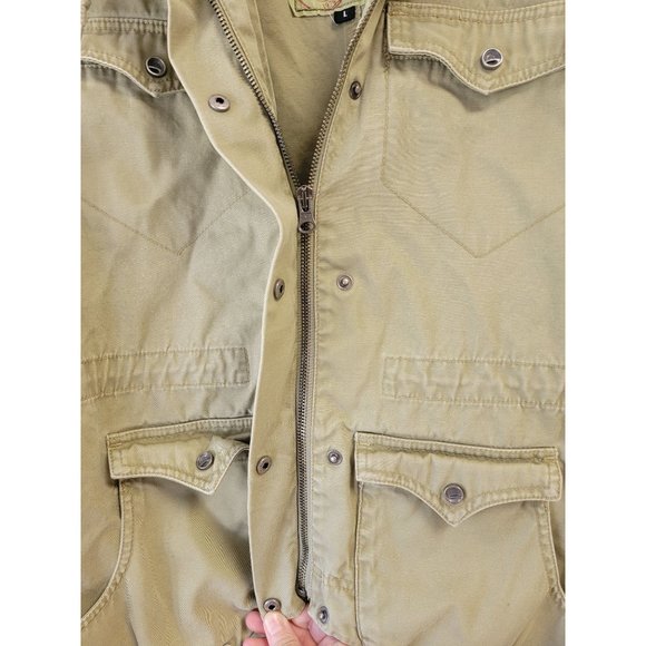 Oakley Worldwide Cotton Army Jacket, women's size L - Picture 4 of 7